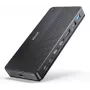 Dockingstation UNITEK D1103A01 USB4 Kabelgebunden Schwarz 100W Power Delivery
