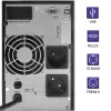 Unterbrechungsfreie Stromversorgung QOLTEC 53981 On line 2kVA, 2000 VA Kapazität