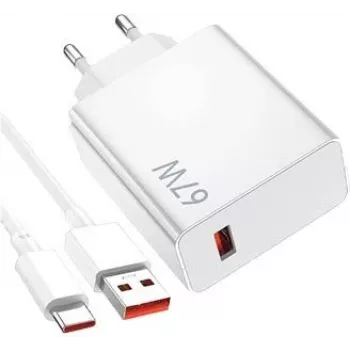 Ladegerät Xiaomi 40035 Smartphone Weiß AC Innenbereich USB Type-C 1 Port