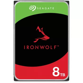 Bundle SEAGATE NAS HDD 2x8TB IronWolf 7200rpm 6Gb/s SATA 256MB cache 8.9cm 3.5inch 24x7 CMR for NAS and RAID Rackmount systems BLK