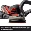 Bodenschleifmaschine EINHELL TP‑RS 18/32 Li BL Solo — 24.000 U/min, Schwarz/Rot, 1,11 kg