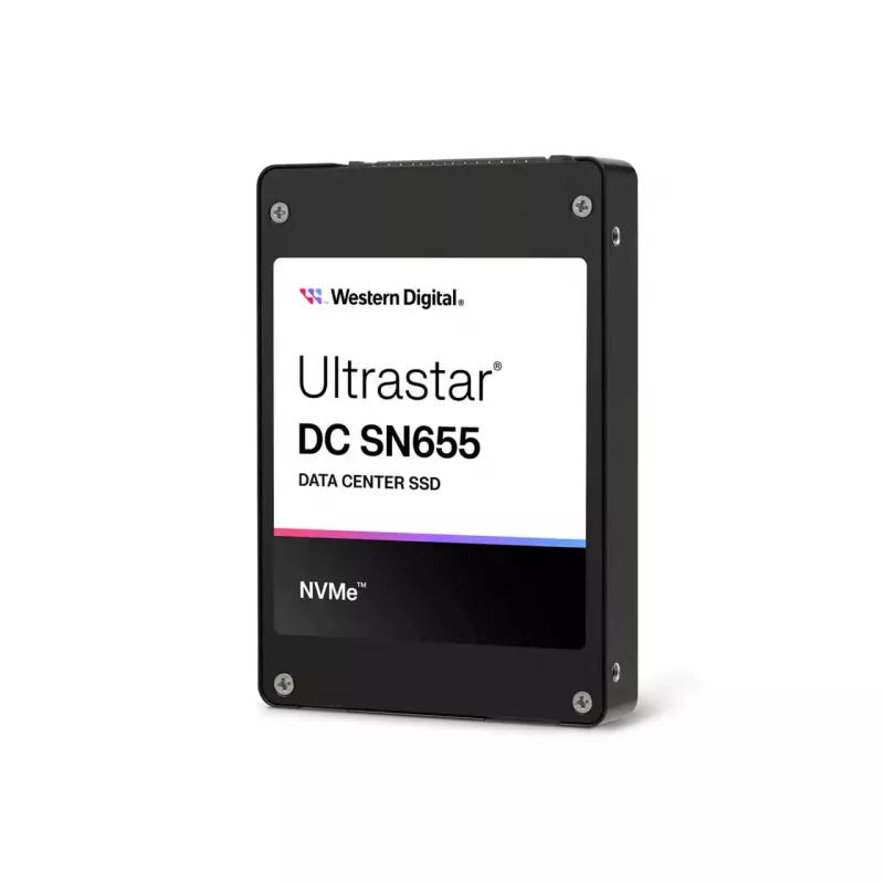 Interne U.3 SSD Western Digital Ultrastar DC SN655 15,36 TB (PCIe 4.0, NVMe 1.4b, 6800/3700 MB/s)