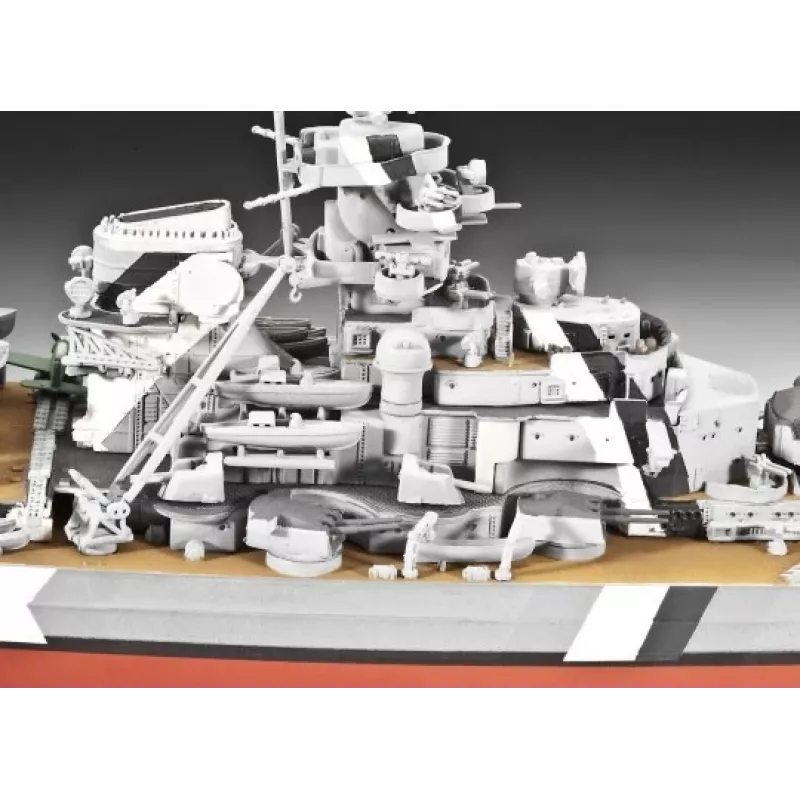 Marineschiff-Modellbausatz Revell Bismarck 1:700