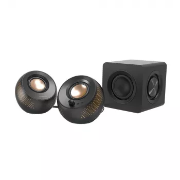 Creative Labs Creative Pebble X Plus Lautsprecher-Set 30 W Universal Schwarz 2.1 Kanäle Bluetooth