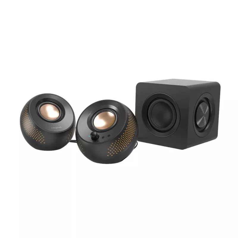 Creative Labs Creative Pebble X Plus Lautsprecher-Set 30 W Universal Schwarz 2.1 Kanäle Bluetooth