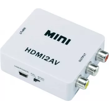 HDMI-zu-RCA-Konverter SpeaKa Professional 989287 – 1× HDMI-Eingang auf 3× RCA-Ausgänge