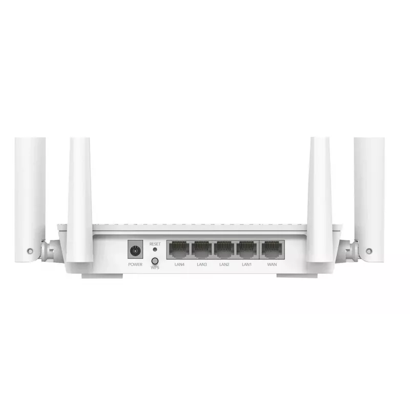 Wireless Router Cudy AX3000 (Wi‑Fi 6 Dualband 2,4/5 GHz, Gigabit Ethernet, 4x LAN, 2402+574 Mbit/s)