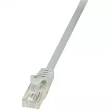 Netzwerkkabel LogiLink Cat.6 U/UTP RJ-45 Cat6 20m Grau