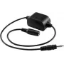 SpeaKa Professional Erdschleifen-Isolator Audio, 2.0 (3,5 mm Klinke) Extender (Verlängerung) über 2-Draht (SP-8638152)