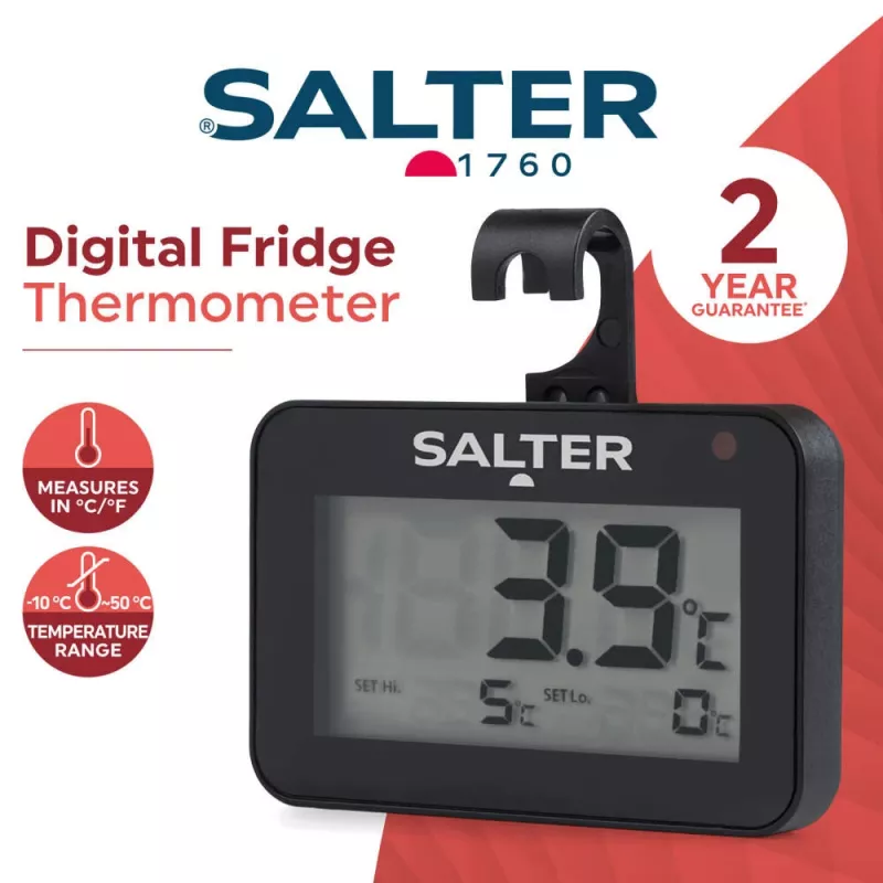 Digitales Kühlschrankthermometer Salter SA00574BFEU12 mit LCD, Temperaturbereich -20 bis 50°C