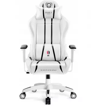 Diablo X-ONE 2.0 Normal Gaming-Stuhl weiß und schwarz