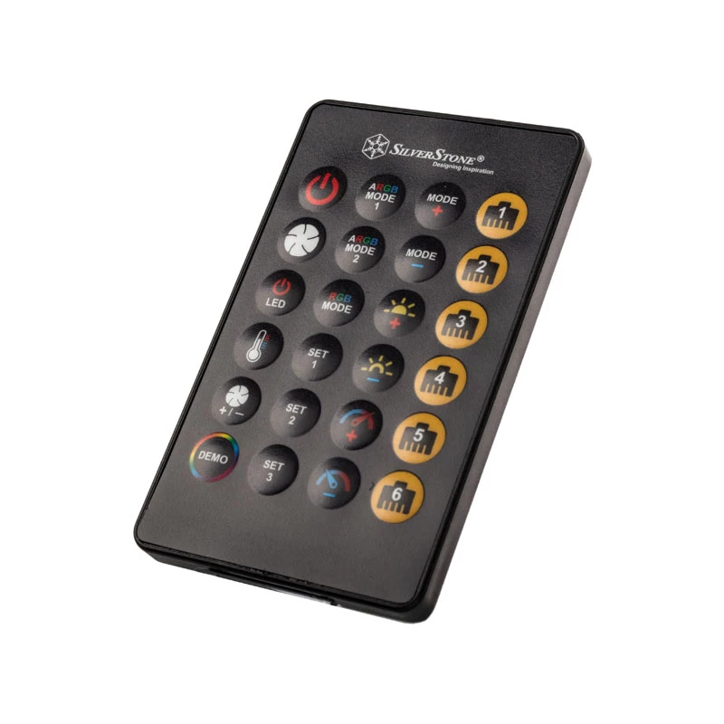 SilverStone SST-LSB02-E - ARGB-LED-Hub, Controller - schwarz