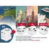 Reise-Netzteil GEMBIRD TPA-EU1A1C20-01-W 20W, USB-A 18W + USB-C 20W, Schuko-Steckdose, Eingang 100–250 V