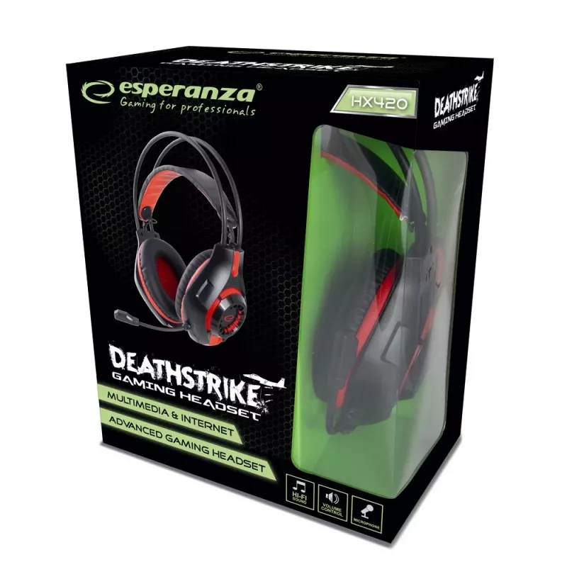 Gaming-Headset mit Mikrofon Deathstrike