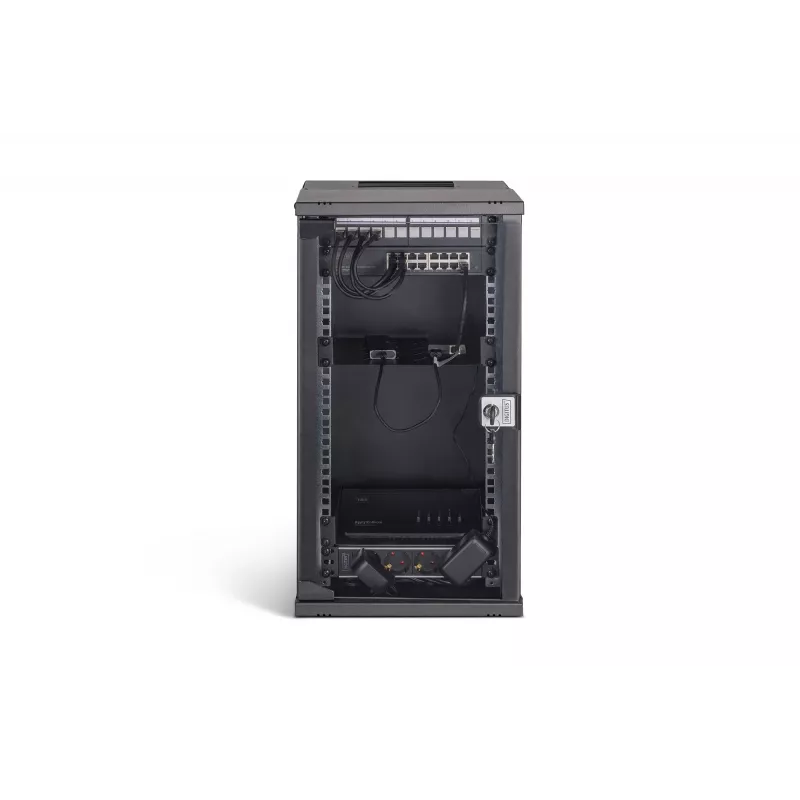 Wandmontierter Rack Digitus DN-49105-SET 12U 60 kg IP20