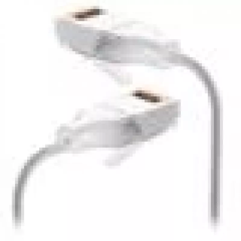Netzwerkkabel Ubiquiti UACC-Cable-Patch-EL-C6A-15M-W RJ-45 Cat6a 15m Transparent Weiß