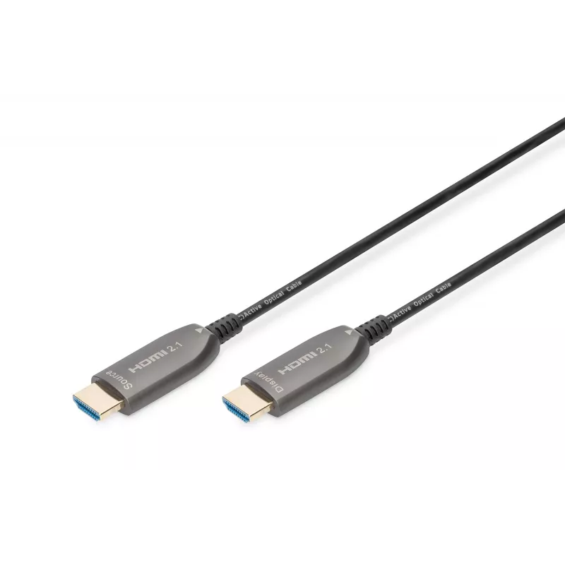 HDMI AOC Hybrid-Glasfaserkabel Digitus AK-330126-300-S