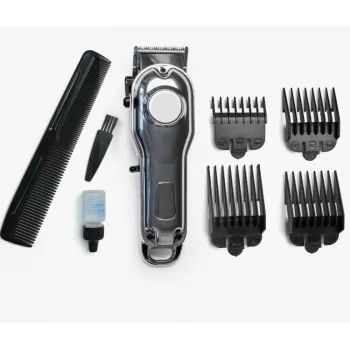 Oromed Oro-Barber kabelloser Haarschneider, silber