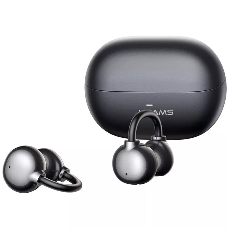 Bluetooth-Kopfhörer R02 Clip-on grau