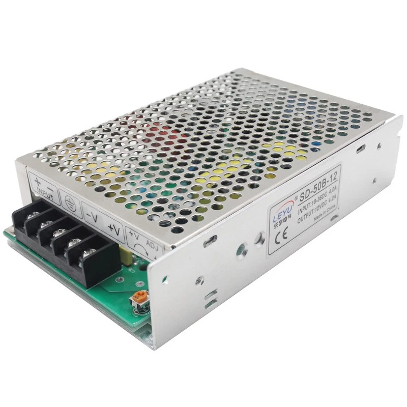 DC/DC-Spannungswandler Extralink SD-50C-24 48V→24V 50W passivgekühltes Metallgehäuse