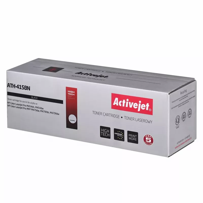 Activejet ATH-415BNX Toner (Ersatz für HP 415X HP415X W2030X; Supreme; 7500 Seiten; schwarz)