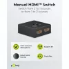 HDMI Switch Goobay 58485 1 Eingang 1 Ausgang 52mm x 49.5mm x 22.5mm
