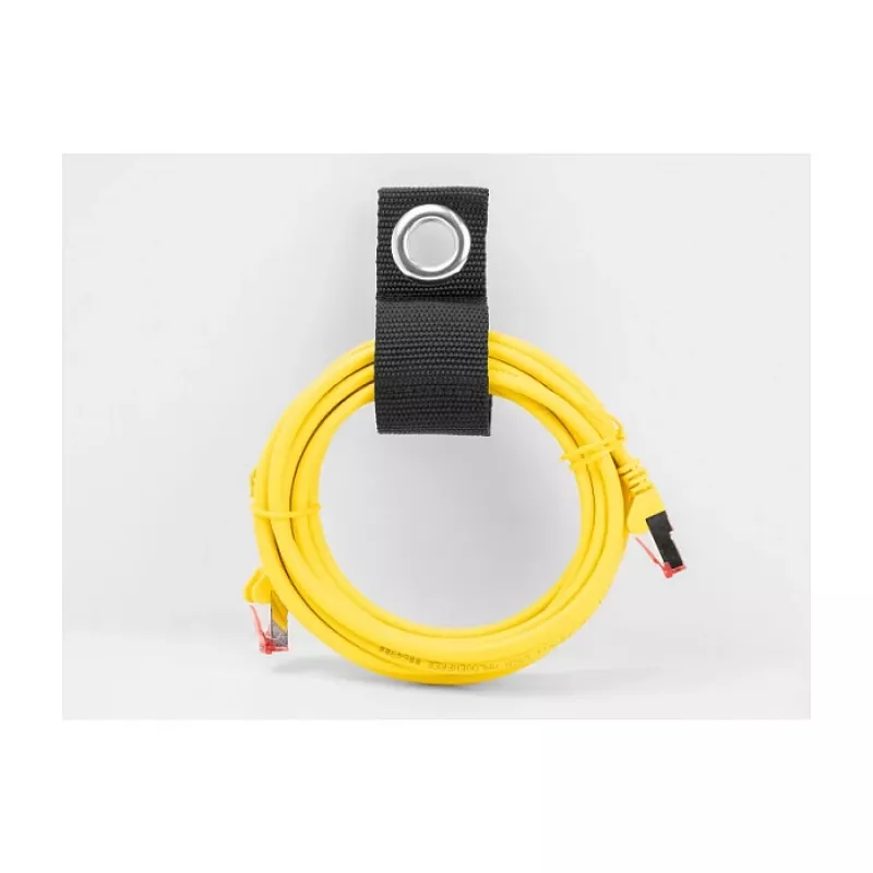DeLOCK Heavy-duty Klettband L 260 x B 38 mm schwarz 5 Stück