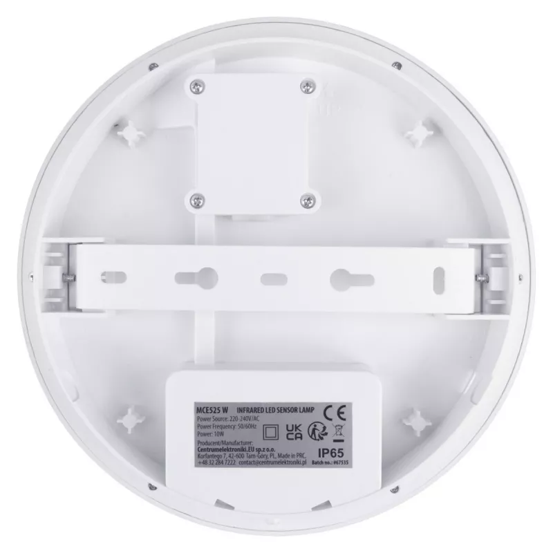 LED-Lampe mit PIR-Sensor MACLEAN MCE525 W — LED-Außenleuchte mit Bewegungssensor