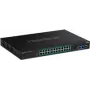 TRENDnet TI-RP262I - Industrial - Switch - managed - 24 x 10/100/1000 (PoE+) + 2 x SFP - rackmontierbar - PoE+