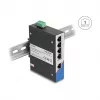 Ethernet Switch DELOCK 80162 — 5‑Port Gigabit RJ45 für Hutschienenmontage
