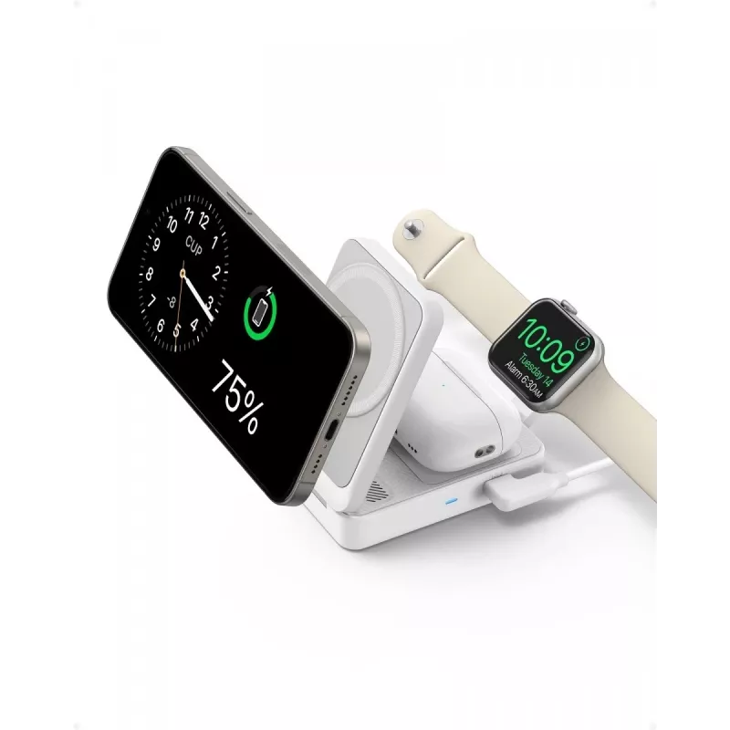 MagGo 3-in-1 15W faltbar weiß EU