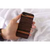 Cover Man&Wood Ebony/BL iPhone 7