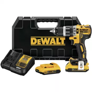 Akkuschrauber DeWalt DCD796D2-QW 18V Li-Ion, 2x2Ah, Schnellspannbohrfutter 13 mm, Schlagbohrfunktion, 1,6 kg