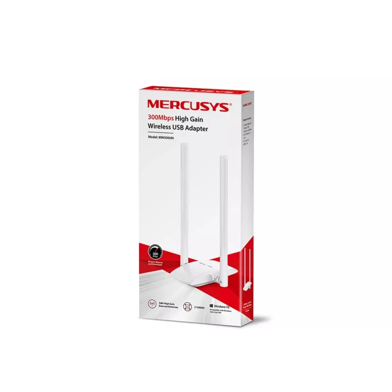 Wireless USB Adapter Mercusys MW300UH