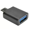 Eaton Tripp Lite Series USB 3.1 Gen 1.5 Adapter USB-C auf USB Typ A M/F 5 Gbps Tablet Smartphone - USB-Adapter - USB Typ A (W) auf 24 Pin USB-C (M) - USB 3.1 - Schwarz (U428-000-F)