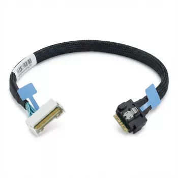 Super Micro Supermicro - SATA-/SAS-Kabel - Mini Cool Edge IO (MCIO) x8 gerade auf schlank SAS x8 gerade - 45 cm - PCIe Gen5 (CBL-MCIO-1270S4T2)