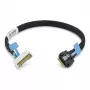 Super Micro Supermicro - SATA-/SAS-Kabel - Mini Cool Edge IO (MCIO) x8 gerade auf schlank SAS x8 gerade - 45 cm - PCIe Gen5 (CBL-MCIO-1270S4T2)