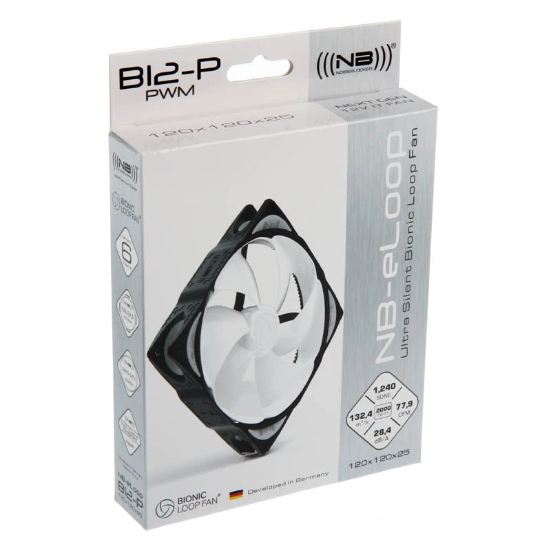 NOISEBLOCKER NB-eLoop Lüfter B12-P 120mm PWM