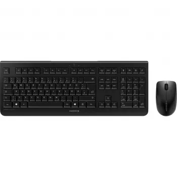 CHERRY DW 3000 Tastatur Maus inbegriffen Universal RF Wireless QWERTZ Deutsch Schwarz