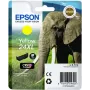 Epson Elephant Einzelpackung Gelb 24XL Claria Photo HD Tinte, Gelb, Pigmenttinte, 1 Stk.