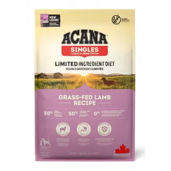 ACANA Singles Grass-Fed Lamb - Trockenfutter für Hunde - 6kg