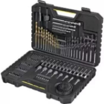 Bohrer-Set Stanley STA7205-XJ 100 Stück für Mauerwerk, Metall, Holz