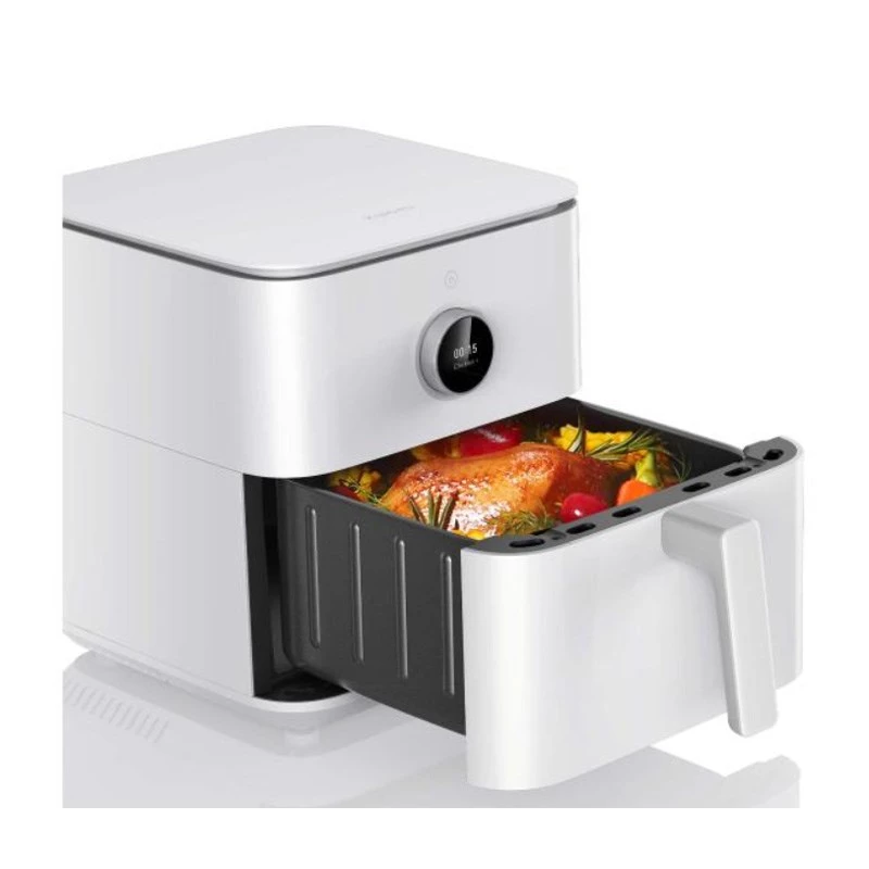 Heißluftfritteuse Xiaomi Smart Single 6,5 L 1800 W Weiß — 6,5 L, 1800 W, Wi‑Fi, LCD, PTFE-Schüssel