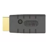 Adapter HDMI (Stecker) > HDMI (Buchse), EDID-Emulator (schwarz)