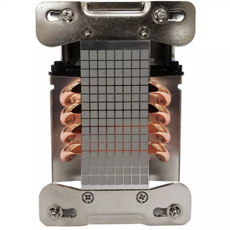 Inter-Tech A-35 Prozessorkühler 8 cm Aluminium – Schwarz (88885512)