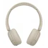 JVC HA-S59W Headset Kabelgebunden & Kabellos Kopfband Musik/Alltag USB Typ-C Bluetooth Beige