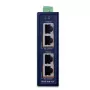 Industrieller 2-Port Gigabit Ethernet Switch PLANET IPOE-260-12V