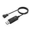 DC-Spannungswandlerkabel Akasa AK-CBFA10-60BK von USB auf 3-Pin & 4-Pin PC-Lüfter, 60 cm