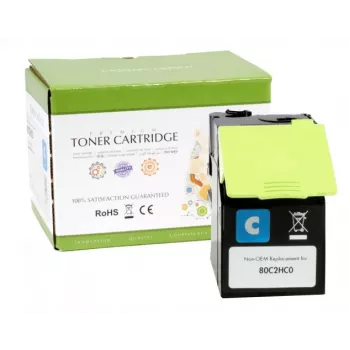 Kompatible Static-Control Lexmark 802HC (80C2HC0), Cyan, 3000 Seiten