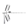 Richtantenne LIBOX LB1600 16-Element passiv DVB-T, UHF 470–790 MHz, VHF 174–230 MHz, 18 dB Gewinn, LTE-Filter